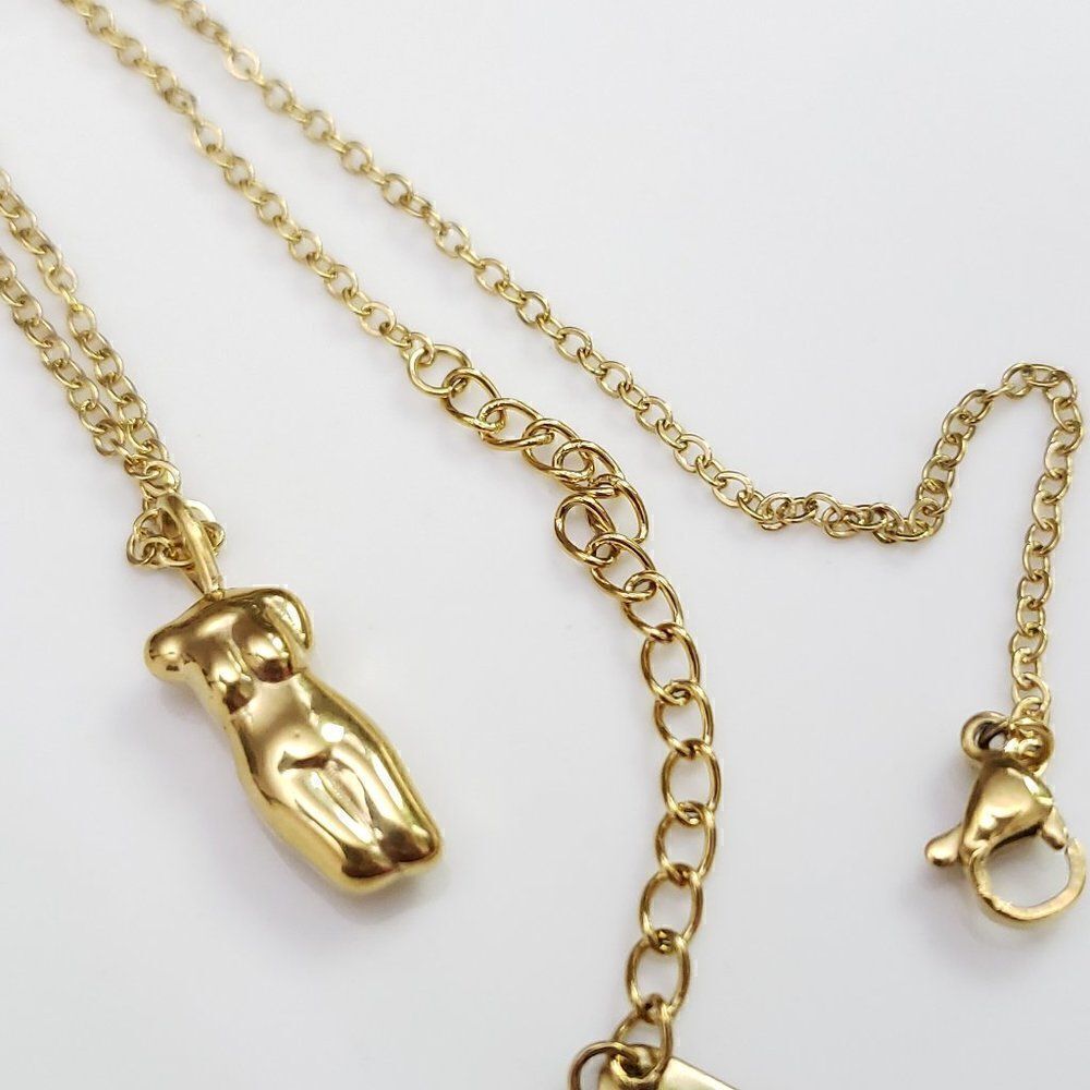 Female Body Layering Necklace - Picture 12 of 16